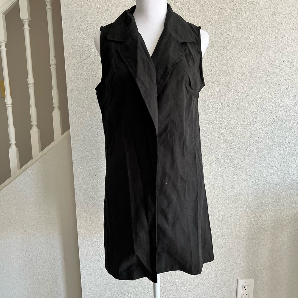 Kimilily Sleeveless Trench Coat
